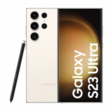 Samsung Galaxy S23 Ultra 5G Smartphone (Dual-SIMs, 8+256GB) - Cream Samsung Galaxy S23 Ultra 5G Smartphone (Dual-SIMs, 8+256GB) - Cream