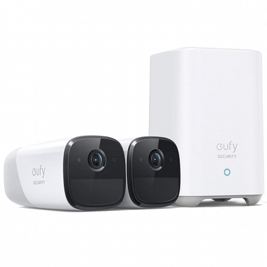 Eufy eufyCam 2 Pro Wireless Home Security Camera System 2-Cam Kit Eufy eufyCam 2 Pro Wireless Home Security Camera System 2-Cam Kit