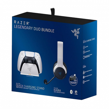Razer Legendary Bundle Wireless Headset and Quick Charging Stand for PlayStation Razer Legendary Bundle Wireless Headset and Quick Charging Stand for PlayStation