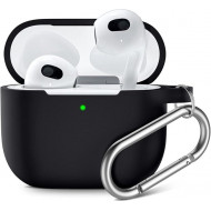 Silicone Case for Apple AirPods  - Black Silicone Case for Apple AirPods  - Black