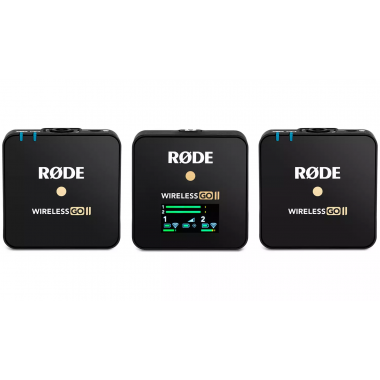 Rode Wireless Go II Microphone System (Dual Channel)  Rode Wireless Go II Microphone System (Dual Channel)