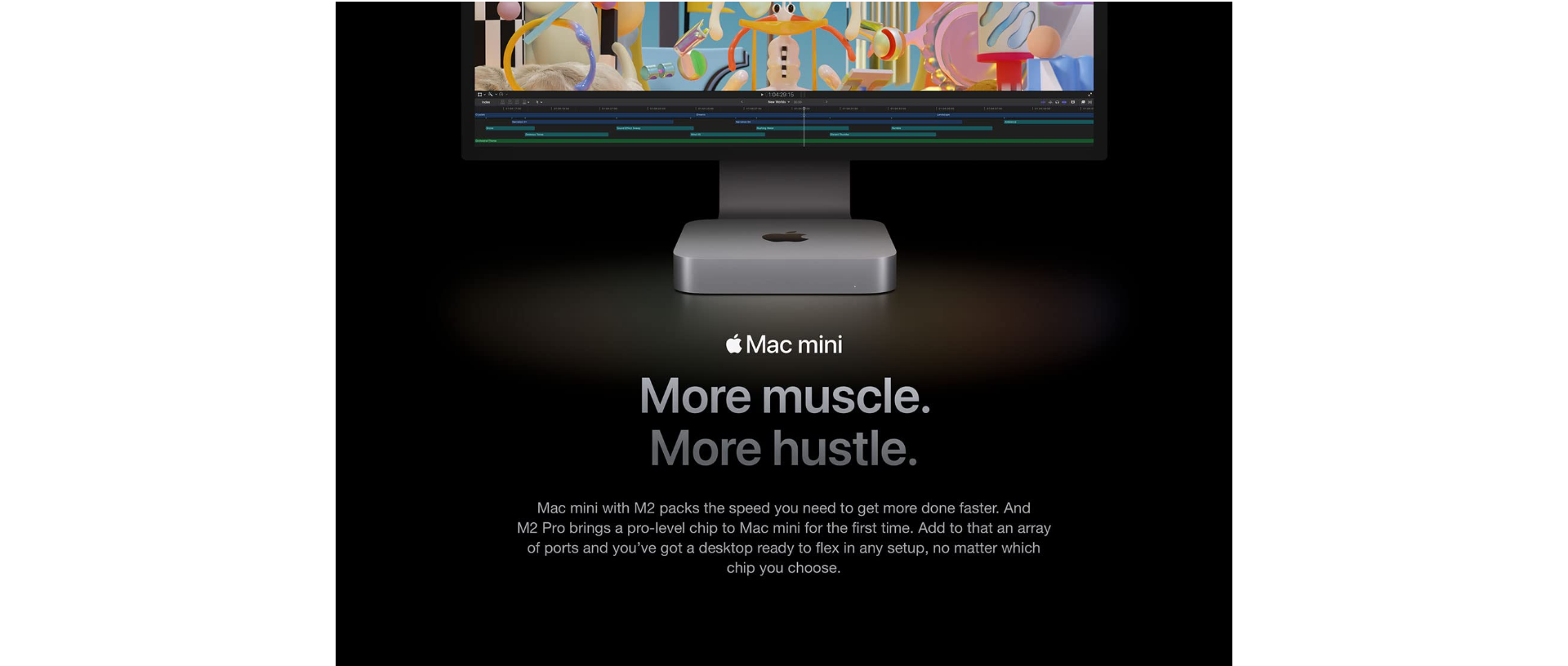 Ourfriday | Apple 2023 Mac mini desktop computer M2 (8+256GB)